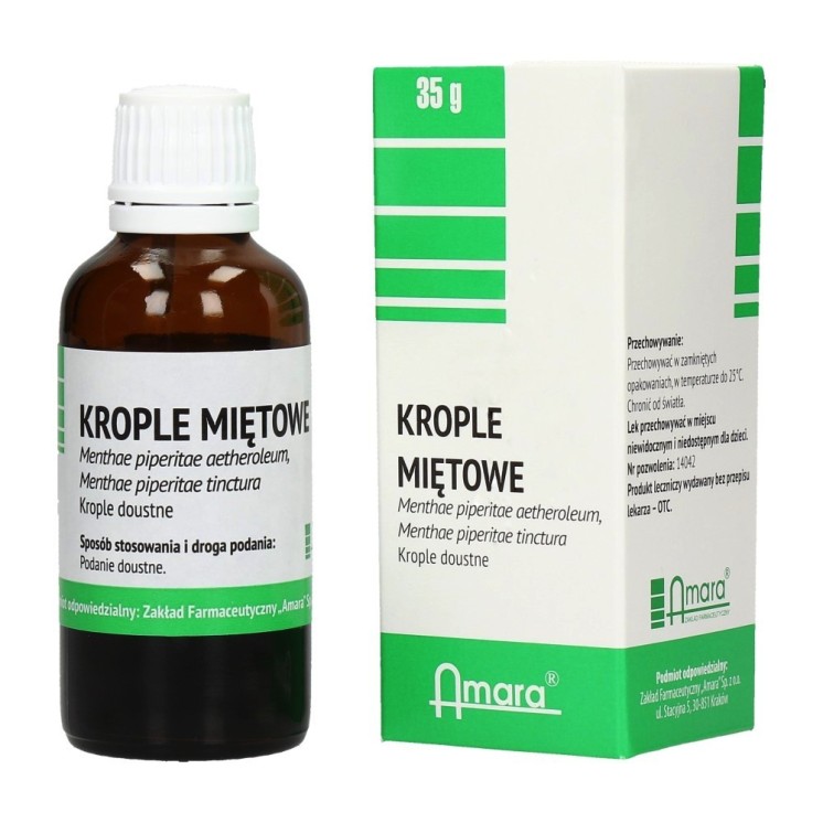 Krople miętowe 35 g