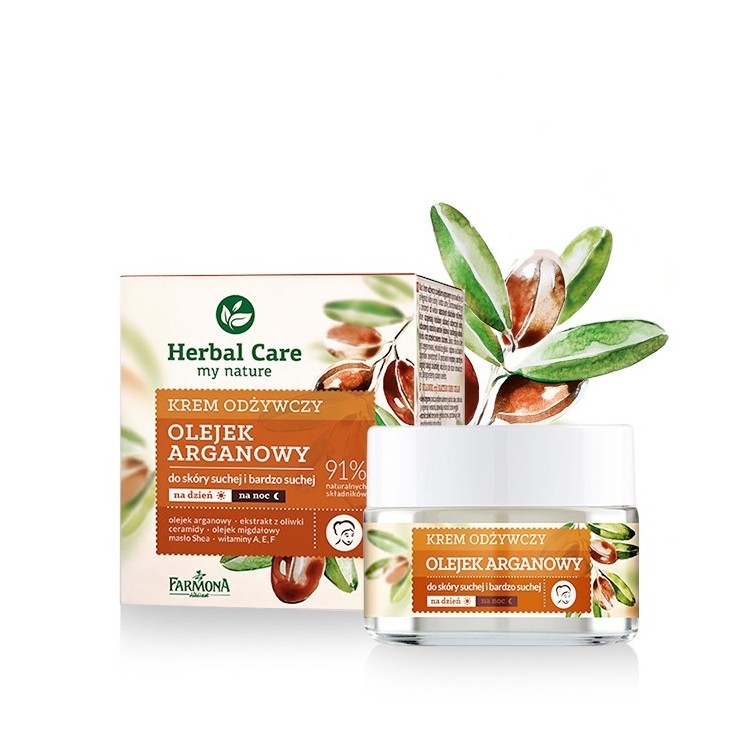 Farmona Herbal Care Krem Odżywczy Olejek Arganowy 50 ml