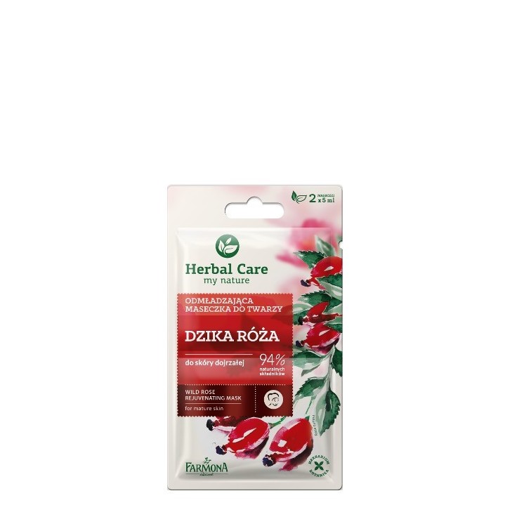 Farmona Herbal Care Rejuvenating Mask Wild Rose 2x5 ml