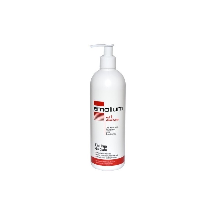 Emolium Dermocare Emulsja do ciała od urodzenia 400 ml
