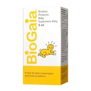 BioGaia prebiotyczne krople dla dzieci 5 ml