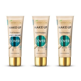 Bielenda MAKE-UP ACADEMIE Fluid kryjący COVER - odcień jasny 30 g
