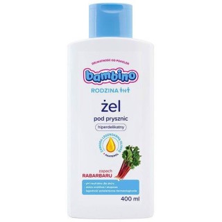 Bambino Rodzina Żel pod prysznic Rabarbar 400 ml