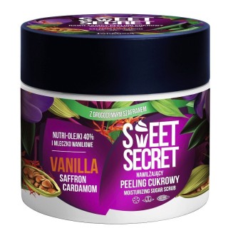 Farmona Sweet Secret Nawilżający peeling cukrowy do ciała Vanilia z Szafranem i Kardamonem 200 g