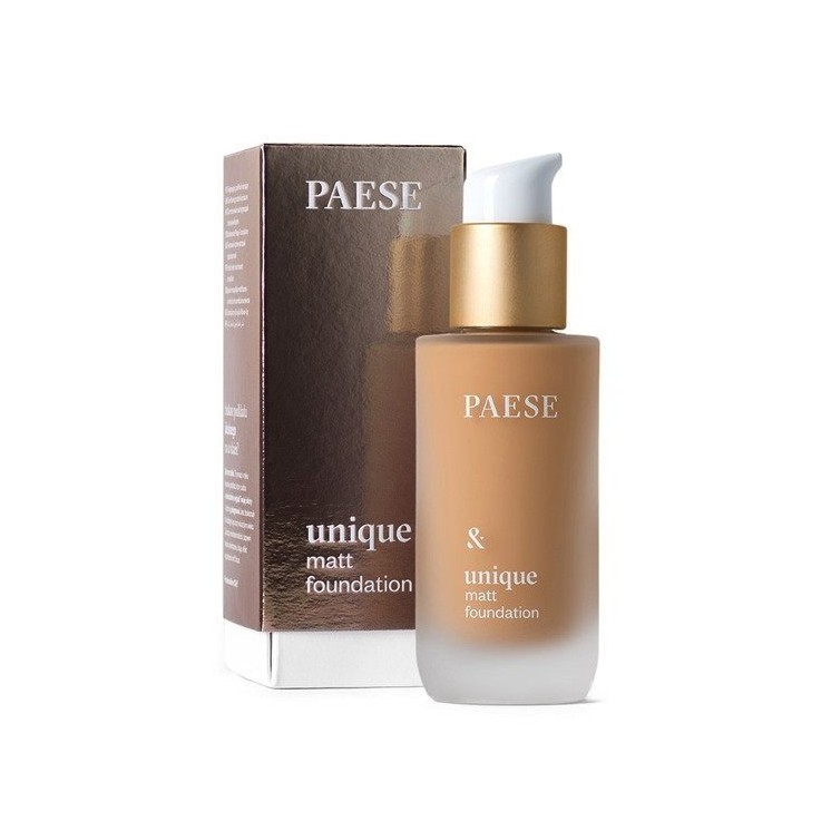 Paese Pielęgnujący podkład matujący Unique Matt Foundation 606W Warm Beige 30 ml