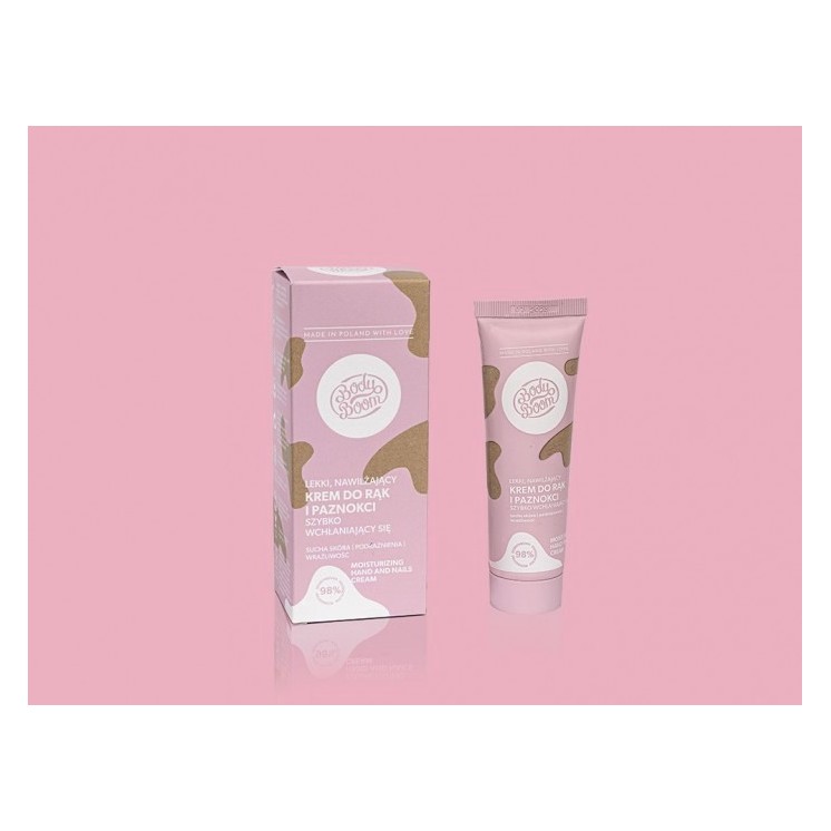 BodyBoom Moisturizing Hand and Nail Cream Pielęgnacyjny Dobroczyńca 50 ml