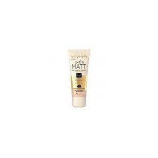 Eveline Satin Matt Mattifying Foundation /102/ Vanilla 30 ml Eveline Satin Matt Mattifying Foundation /102/ Vanilla 30 ml