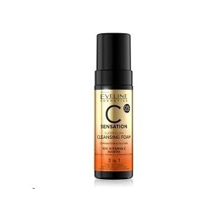 Eveline C Sensation 3-in-1 Cleansing Foam 150 ml Eveline C Sensation 3-in-1 Cleansing Foam 150 ml