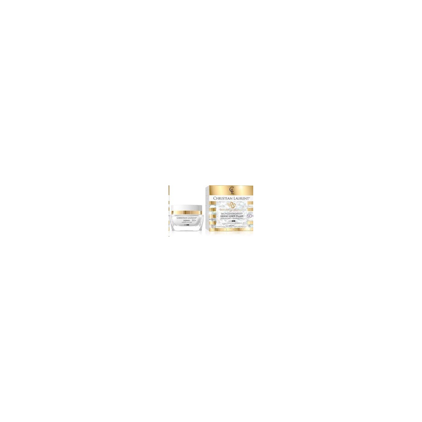 Christian Laurent Skoncentrowany Dermo Krem-filler redukujący zmarszczki 50+ dzień/noc 50 ml  Christian Laurent Skoncentrowany Dermo Krem-filler redukujący zmarszczki 50+ dzień/noc 50 ml