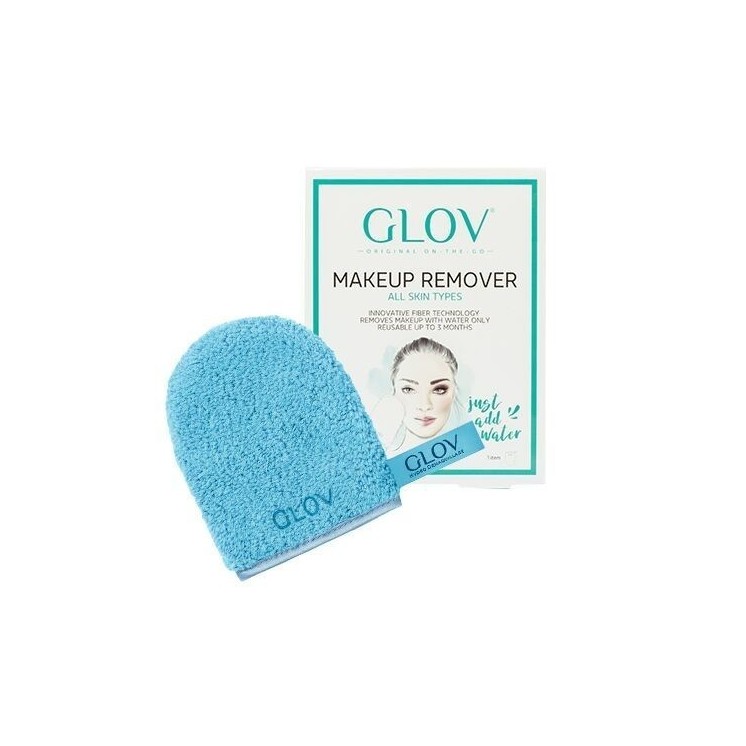 GLOV on-the-go Rękawica do demakijażu Bouncy Blue 1 sztuka