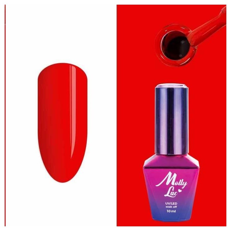 MollyLac /42/ Elite Women Lakier Hybrydowy Crimson 5 ml