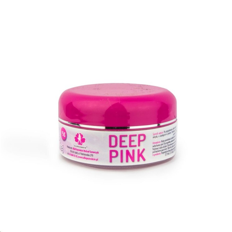 MollyLac Nail Acrylic Deep Pink Super Quality 15 g
