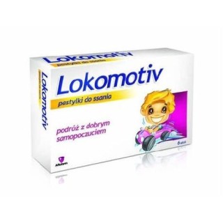 Lokomotiv Pastylki do ssania 6 sztuk