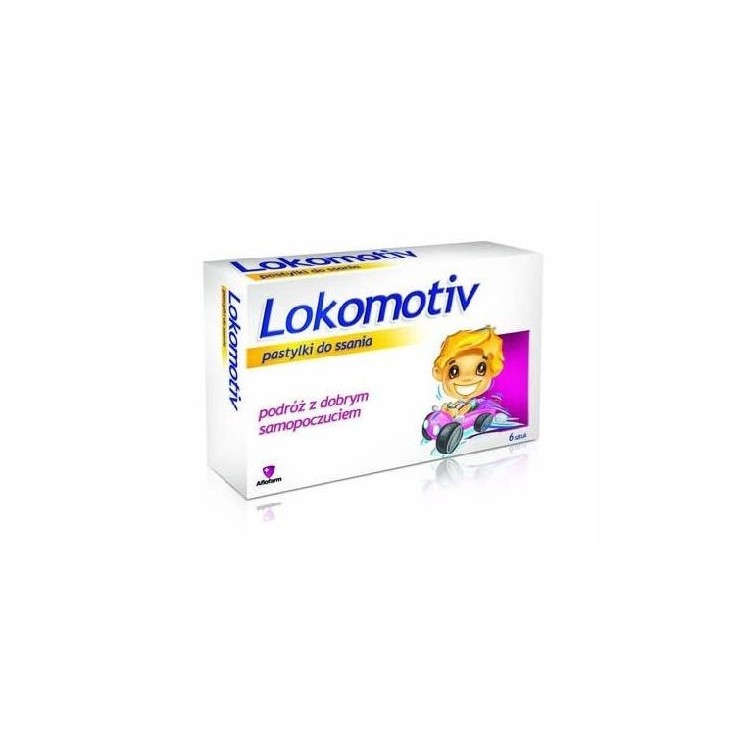 Lokomotiv Pastylki do ssania 6 sztuk