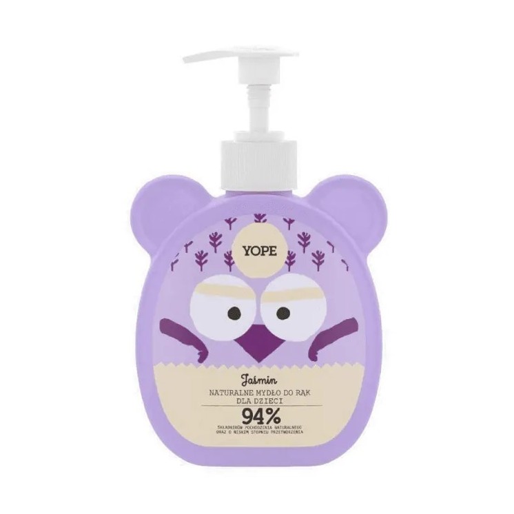YOPE Naturalne Mydło do rąk dla dzieci Jaśmin 400 ml