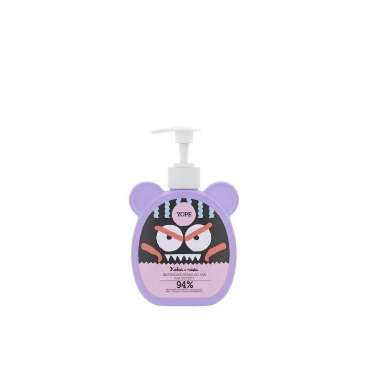 YOPE Natural Hand Soap for Children Coconut and Mint 400 ml