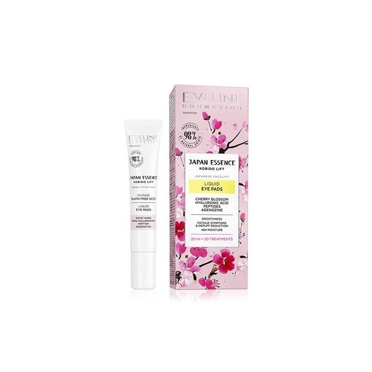 Eveline Japan Essence płynne Płatki pod oczy 20 ml   20 zabiegów