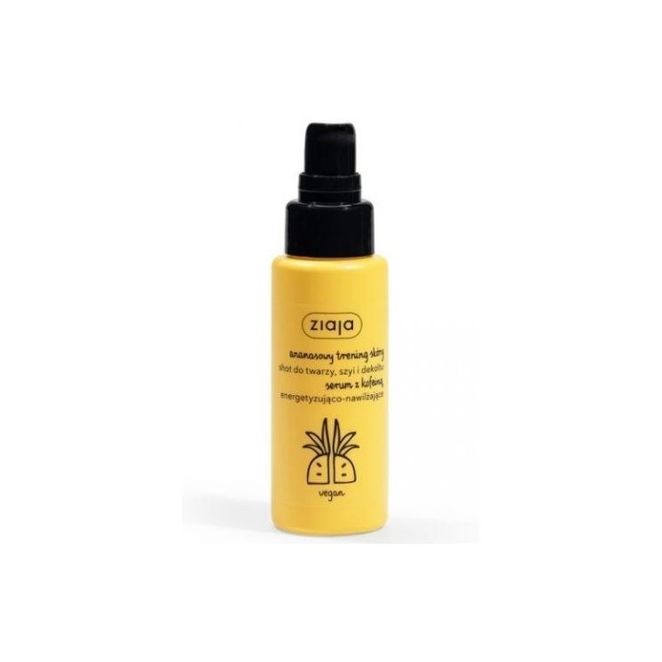 Ziaja Pineapple Shot for face, neck and décolleté 50 ml
