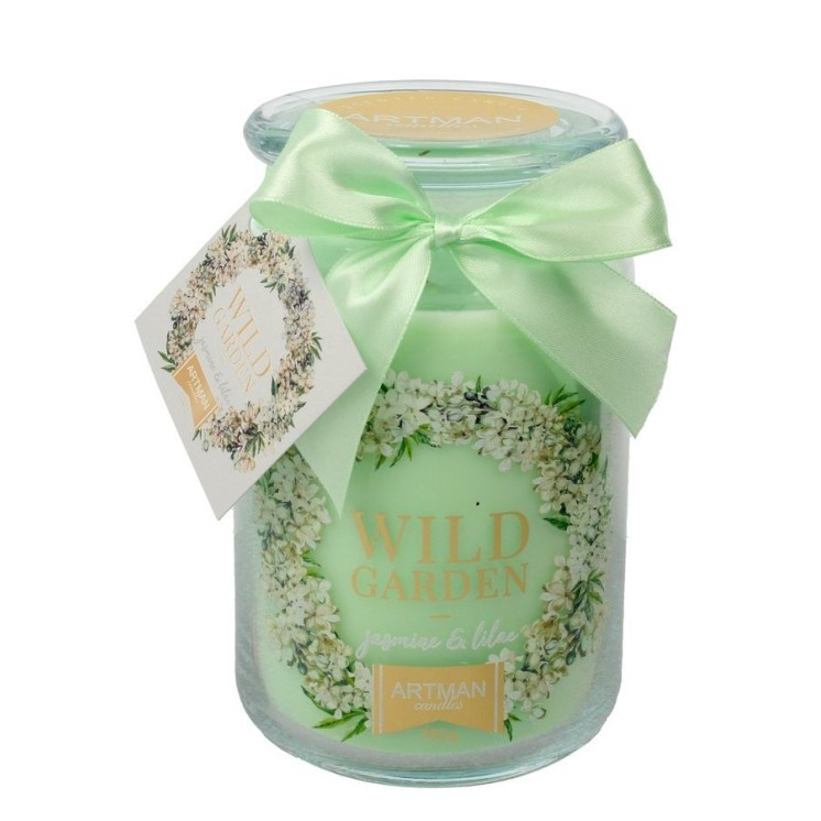 Artman Wild Garden Jasmine & Lilac scented candle 700 g