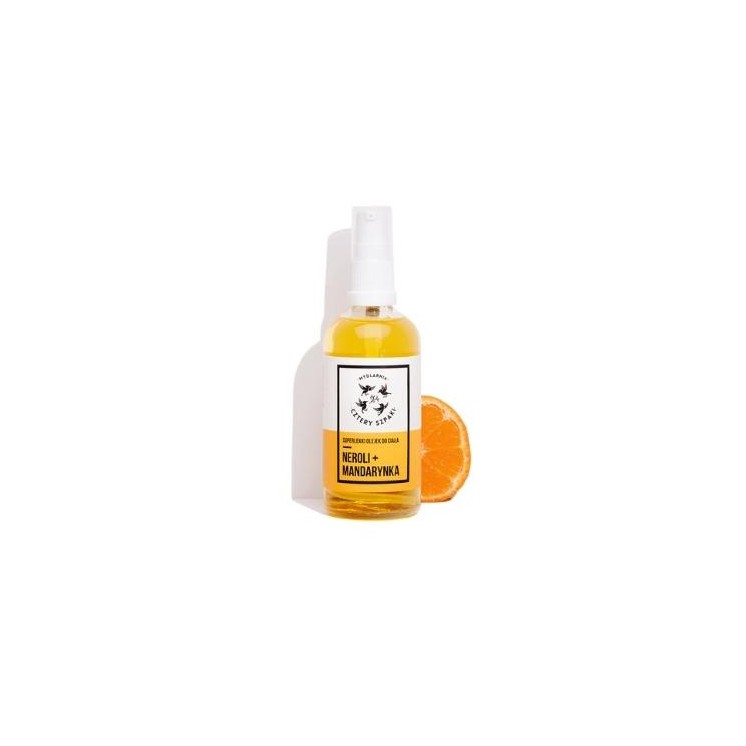 Mydlarnia Cztery Szpaki superlekki Olejek do ciała Neroli + Mandarynka 100 ml