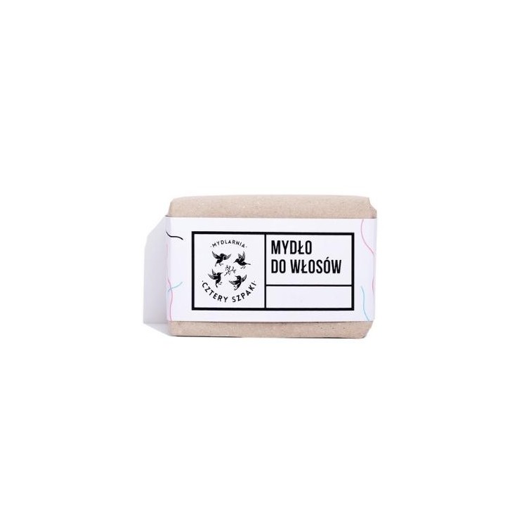 Mydlarnia Cztery Szpaki Natural Hair Soap with Castor Oil 110 g