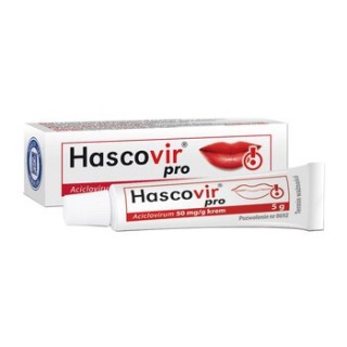 Hascovir Pro 50 mg/g Krem 5 g