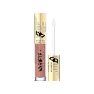 Eveline Variete Satin Pomadka w płynie z kwasem hialuronowym /01/ Caramel Cake 4,5 ml