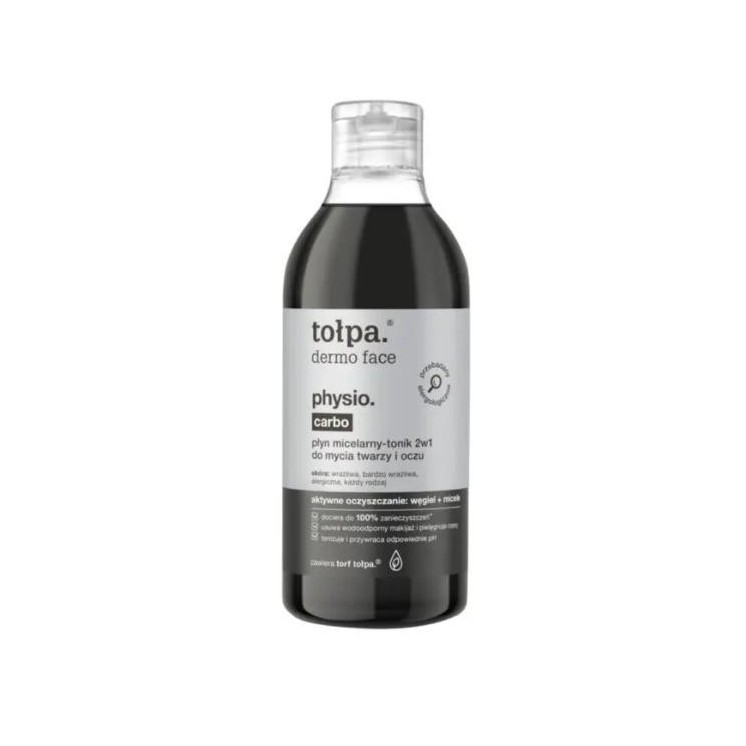 Tołpa Dermo Face Physio Micellar liquid-toner 2in1 for washing the face and eyes