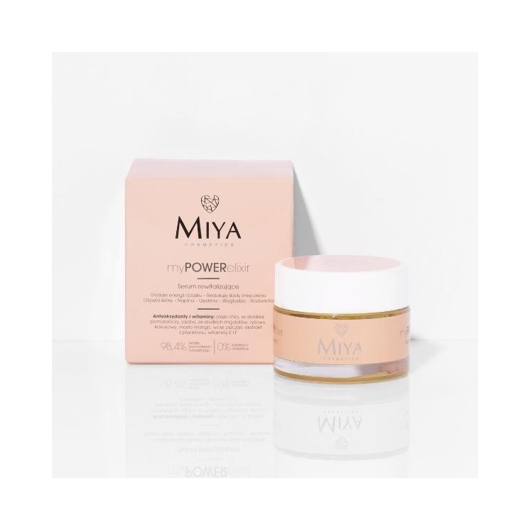 Miya Cosmetics myPOWERelixir naturalne Serum rewitalizujące