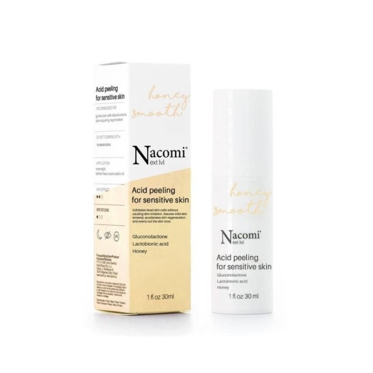 Nacomi Next Level Honey Smooth Acid Peeling for sensitive skin