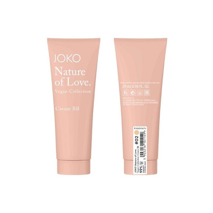Joko Nature of Love Vegan Collection BB Cream /02