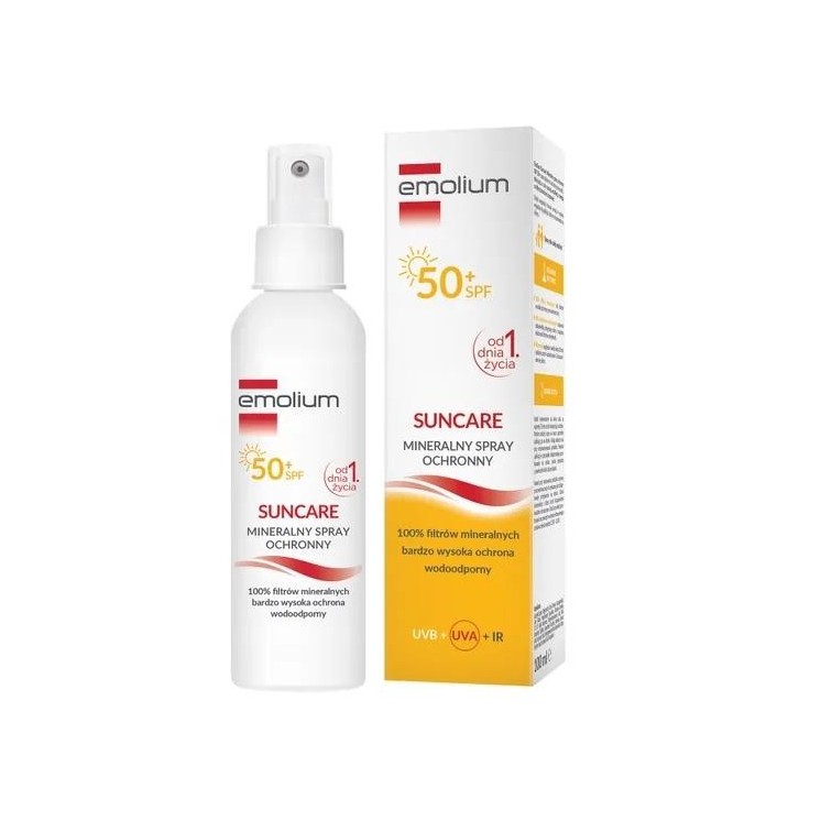 Emolium Suncare Mineral Protective Spray from 1 day of life 50+ SPF 100 ml
