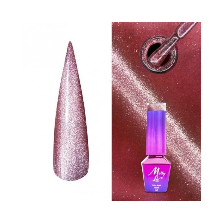 MollyLac /440/ Womanity Cat Eye Lakier Hybrydowy Kissing 5 ml