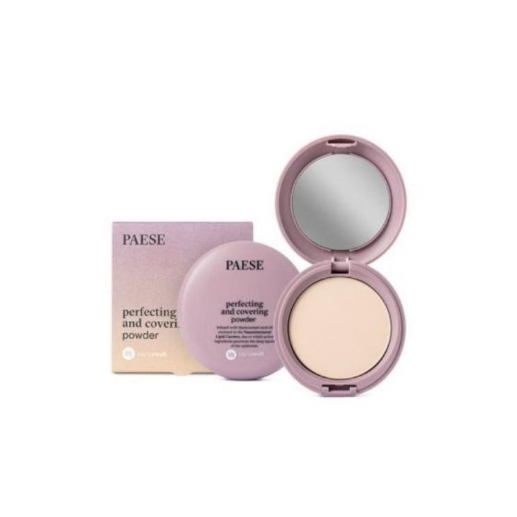 Paese Nanorevit Perfecting and Covering Puder upiększająco-kryjący /02/ Porcelain