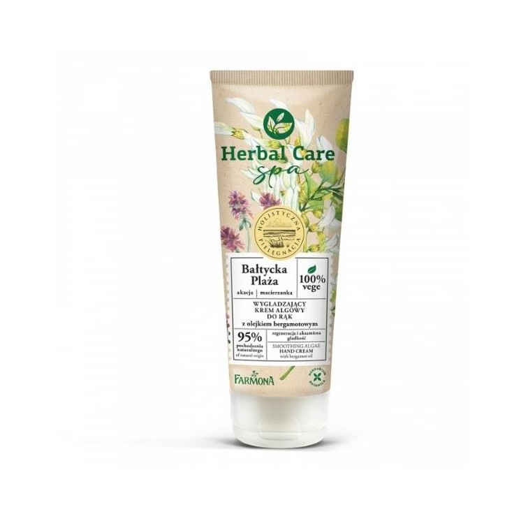 Farmona Herbal Care Spa Bałtycka Beach Smoothing algae hand cream