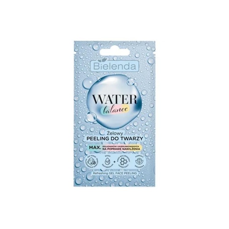 Bielenda Water Balance żelowy Peeling do twarzy