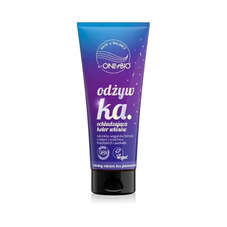ONLYBIO Hair in Balance Odżywka ochładzająca kolor włosów 200ml