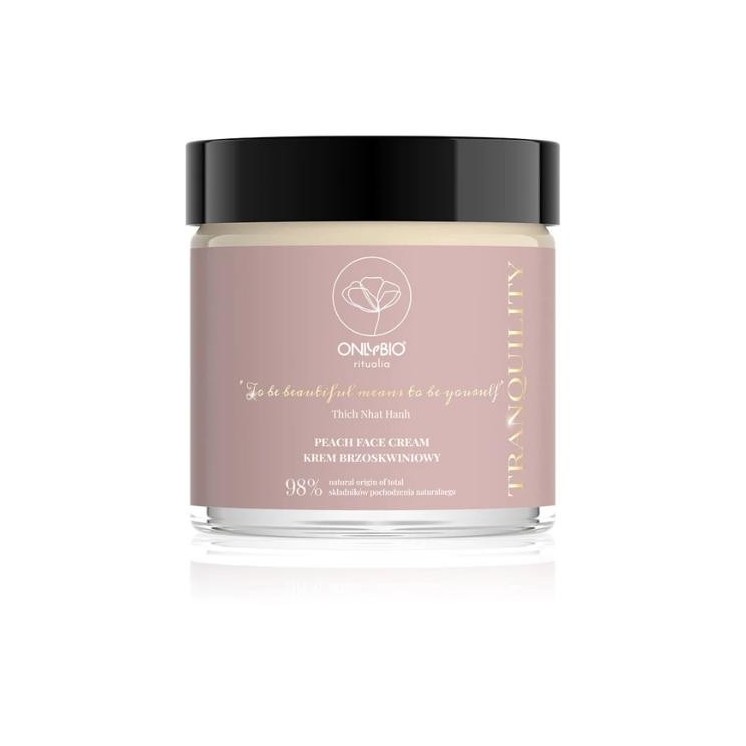 ONLYBIO Ritualia Tranquility Krem do twarzy brzoskwiniowy 50 ml