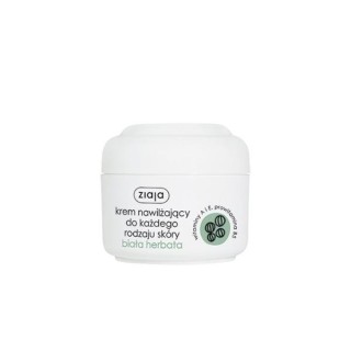 Ziaja Krem do twarzy nawilżający do każdego rodzaju skóry biała herbata 50 ml Ziaja Krem do twarzy nawilżający do każdego rodzaju skóry biała herbata 50 ml