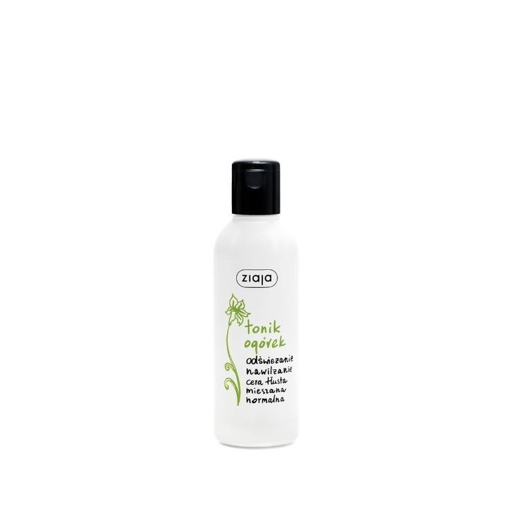 Ziaja Ogórek Tonik odświeżanie nawilżanie 200 ml