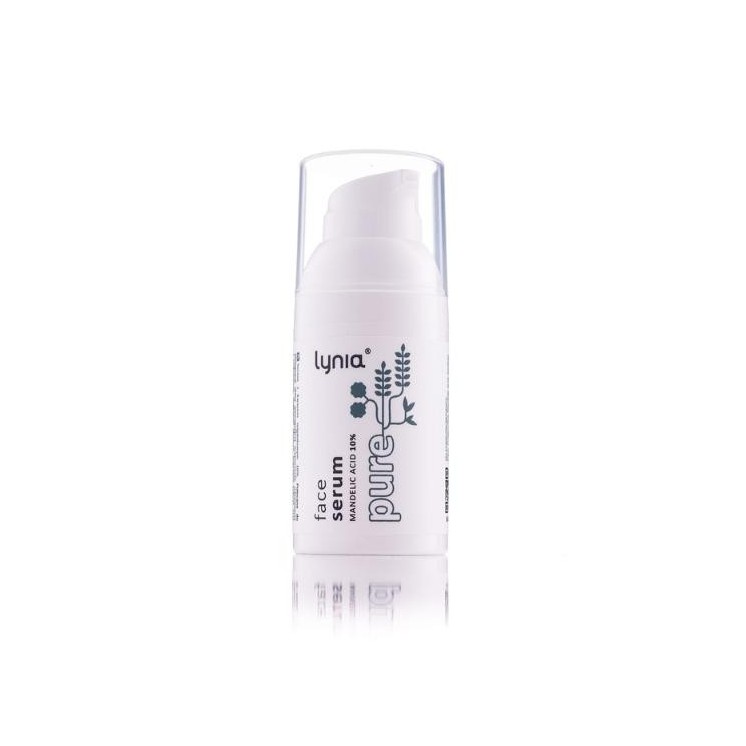 Lynia Pure Serum do twarzy z kwasem migdałowym 10% 30 ml