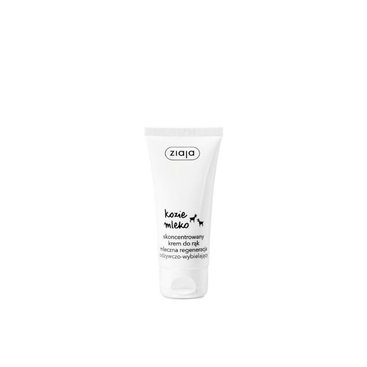 Ziaja Goat's Milk Concentrated nourishing and whitening hand cream with milk regeneration 50 ml