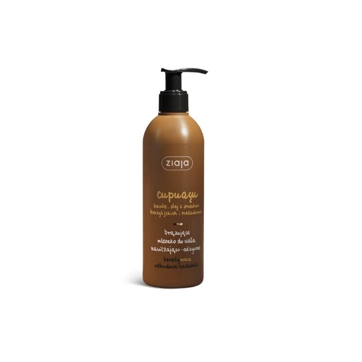Ziaja Cupuacu bronzing moisturizing and nourishing body milk 300 ml