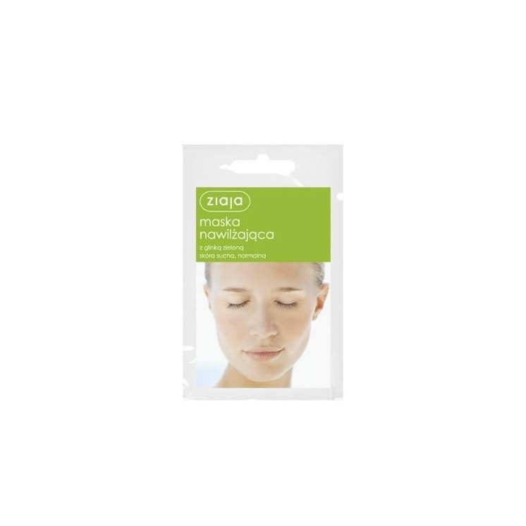 Ziaja Moisturizing face mask with green clay 7 ml
