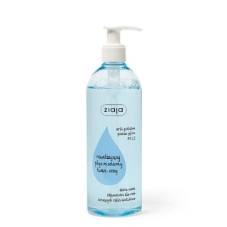 Ziaja Moisturizing Makeup Remover Micellar Fluid for Face and Eyes 390 ml