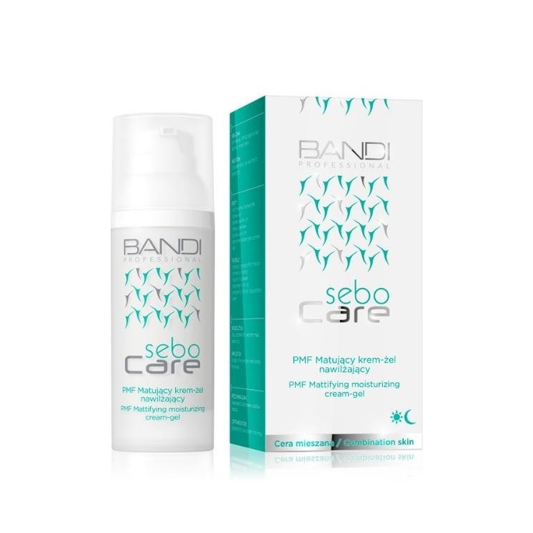 Bandi Sebo Care PMF matujący Krem-żel do twarzy nawilżający 50 ml