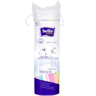 Bella Cotton Płatki kosmetyczne okrągłe 80 sztuk