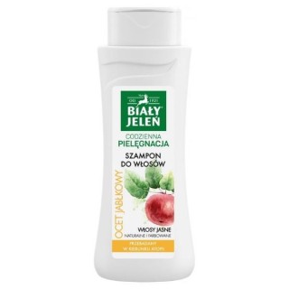 Biały Jeleń Szampon do włosów jasnych z octem jabłkowym 300 ml