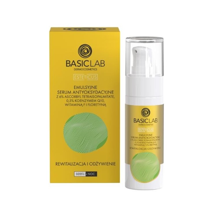 BasicLab Esteticus Antioxidant Serum with 6% Revitalization and Nourishment