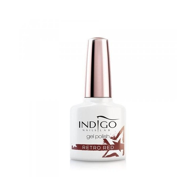 Indigo Retro Red Hybrid Varnish 7 ml